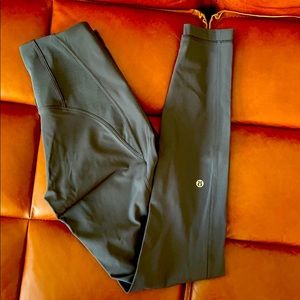Lululemon leggings principle dancer corsetry tight